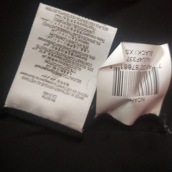 BCBGMaxAzria Women's Black Noah Single Breasted Tuxedo with Tailcoats Sz XS - Picture 5 of 6